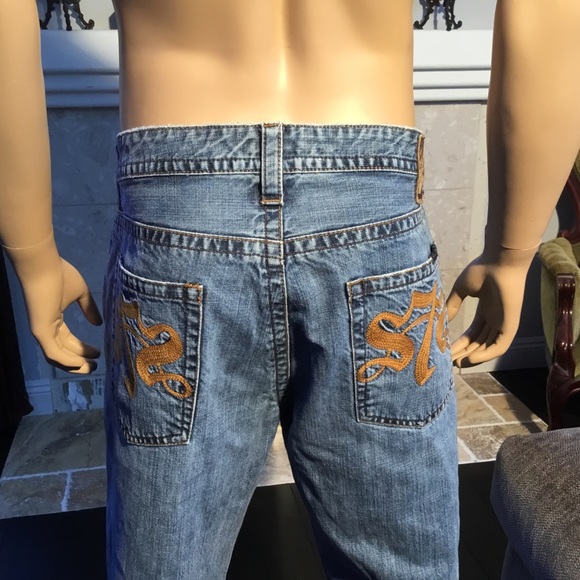 SEVEN7 Straight Leg 100% Cotton Jeans 38 (986) - Picture 4 of 7